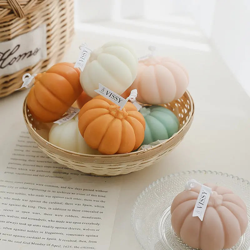 Halloween Pumpkin Candle Londecor