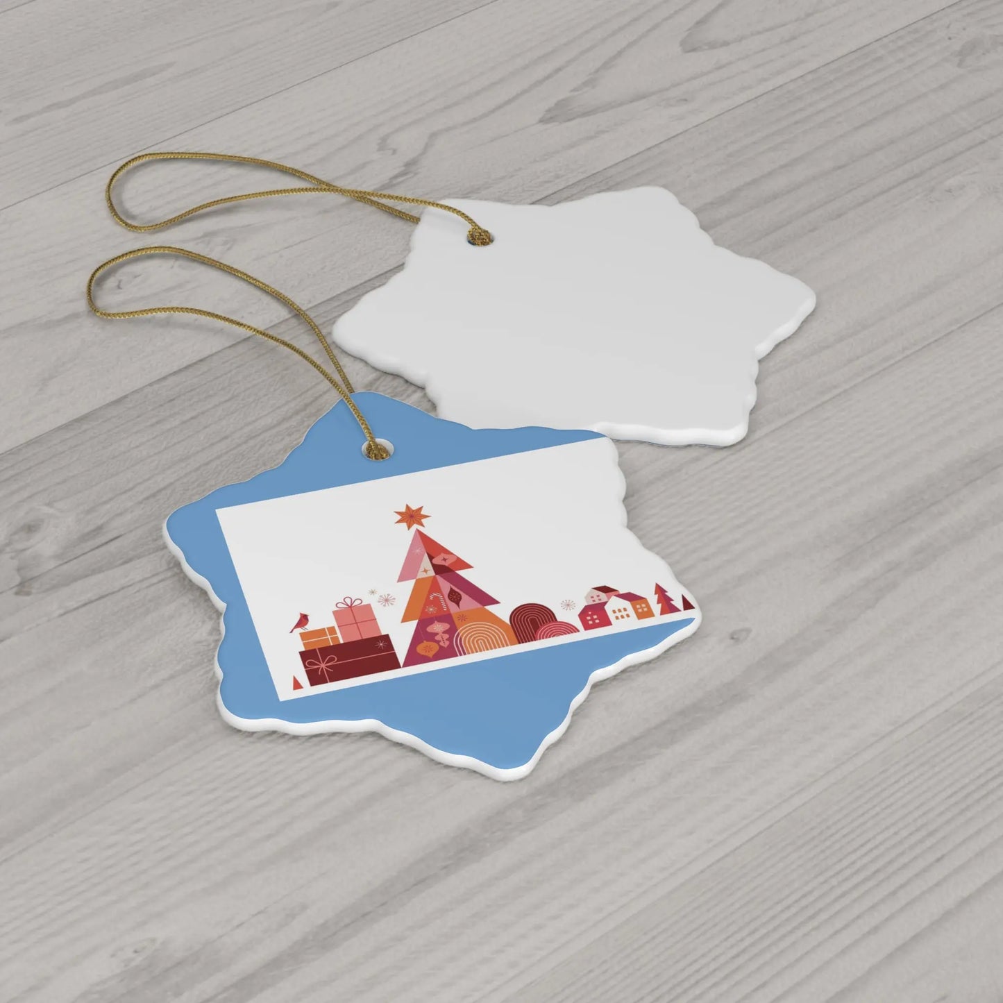 Christmas decorations Ornament, snowflake Printify