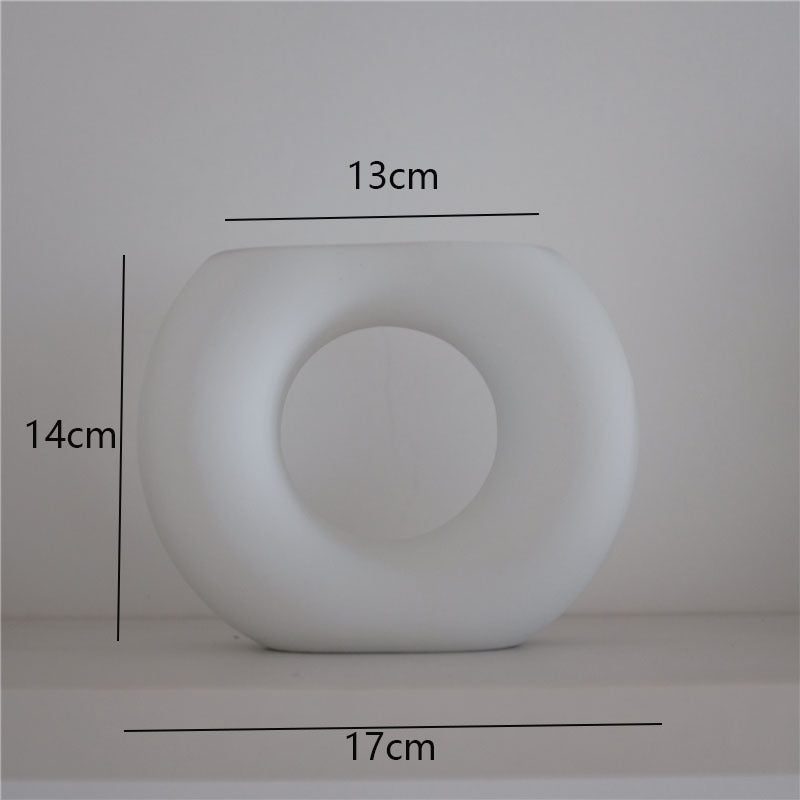 Plain Ceramic Vase Decoration