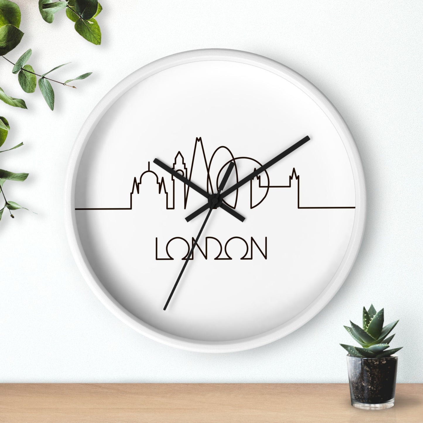 London Wall Clock Printify