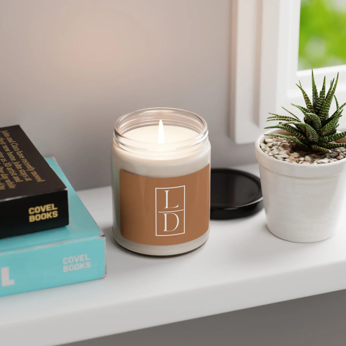 Londecor Scented Soy Candle, 9oz Printify