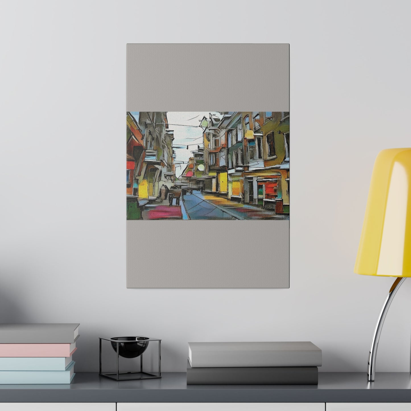 On The High Street Canvas Printify
