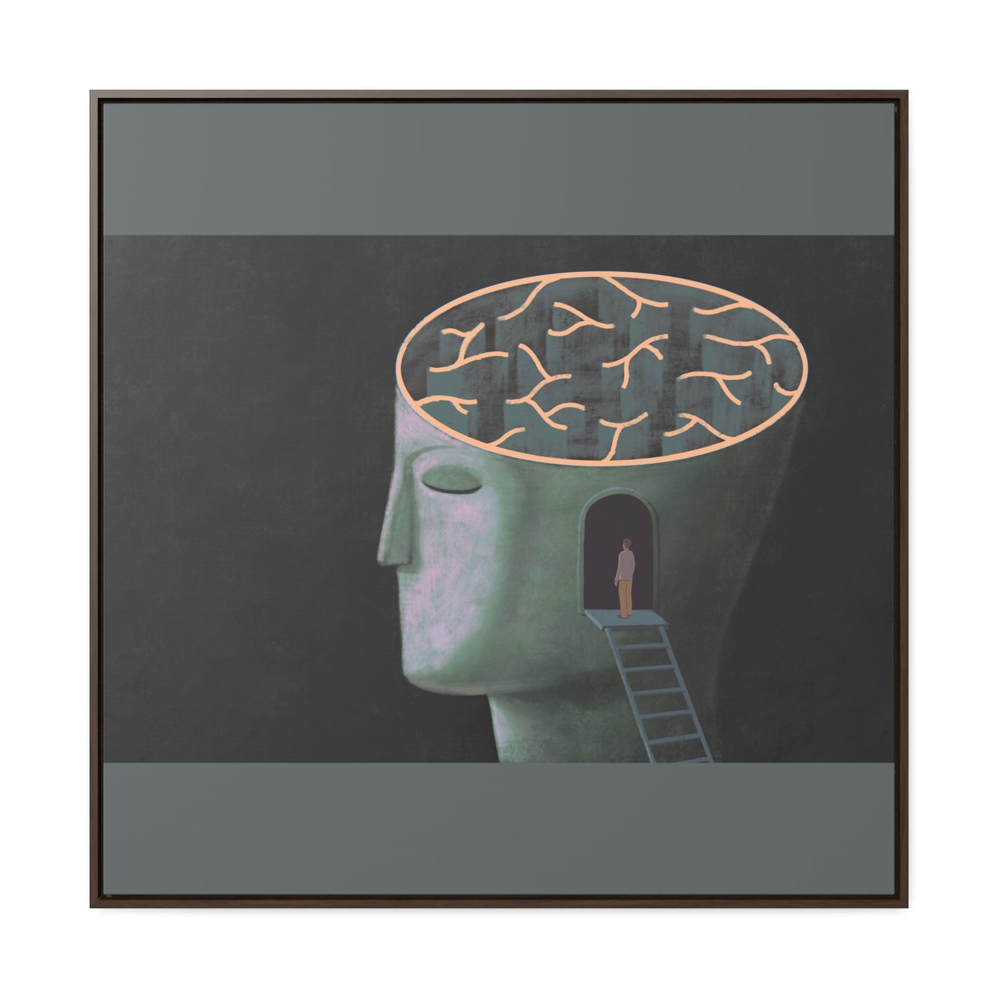 Modern philosophy, Square Frame Printify