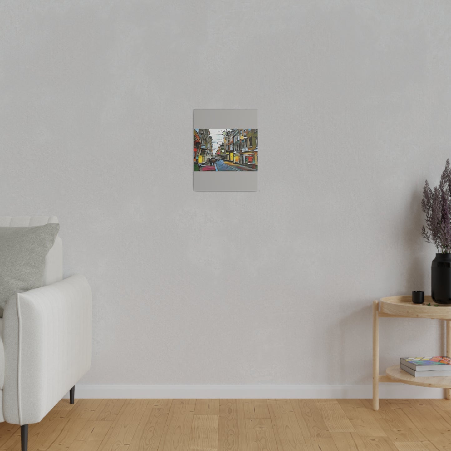 On The High Street Canvas Printify