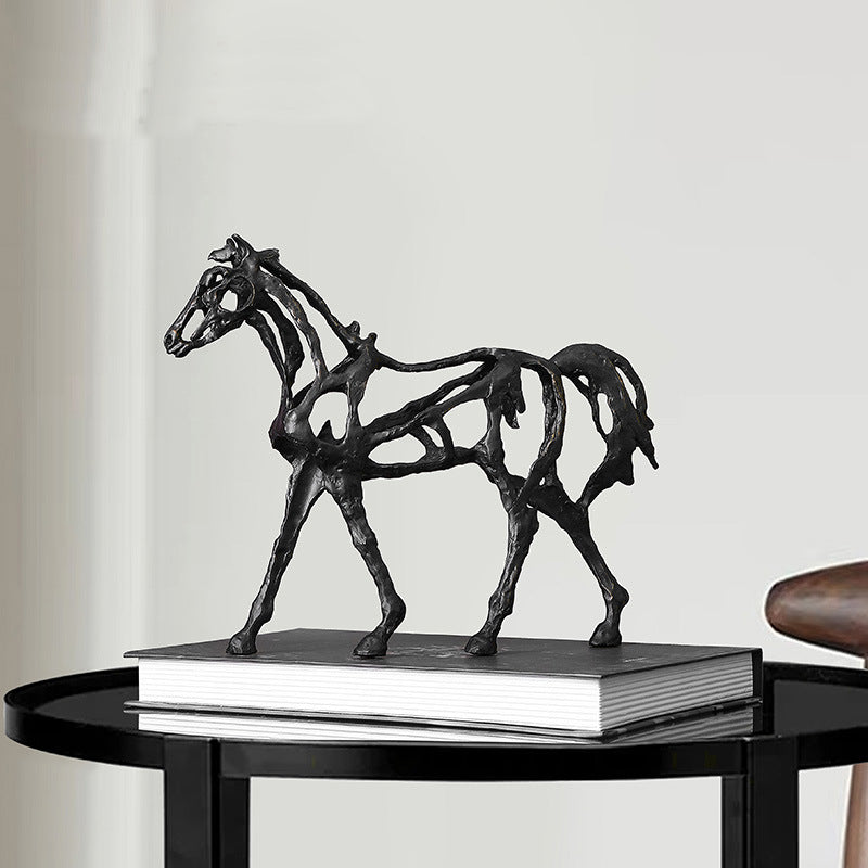 Luxury Horse Statue for Living Room
