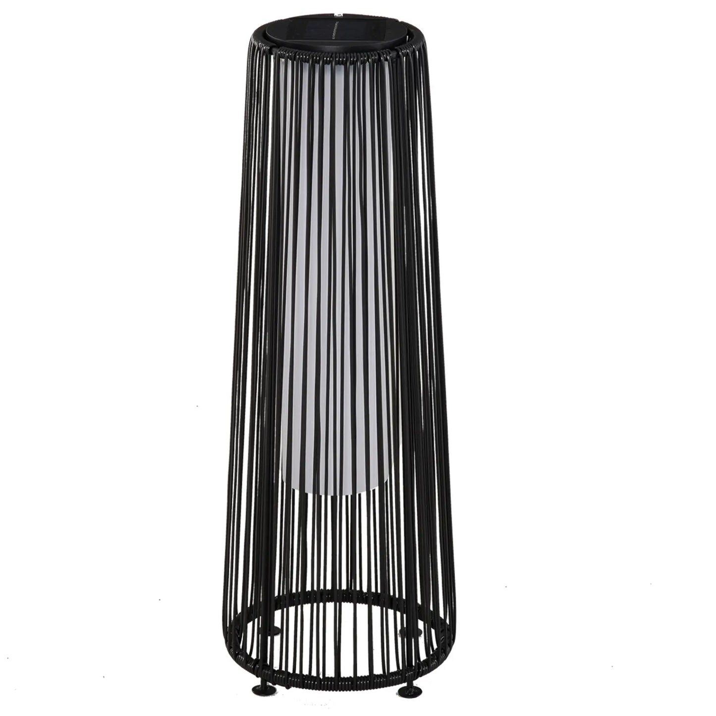 Patio Garden PE Rattan Solar Lights Londecor
