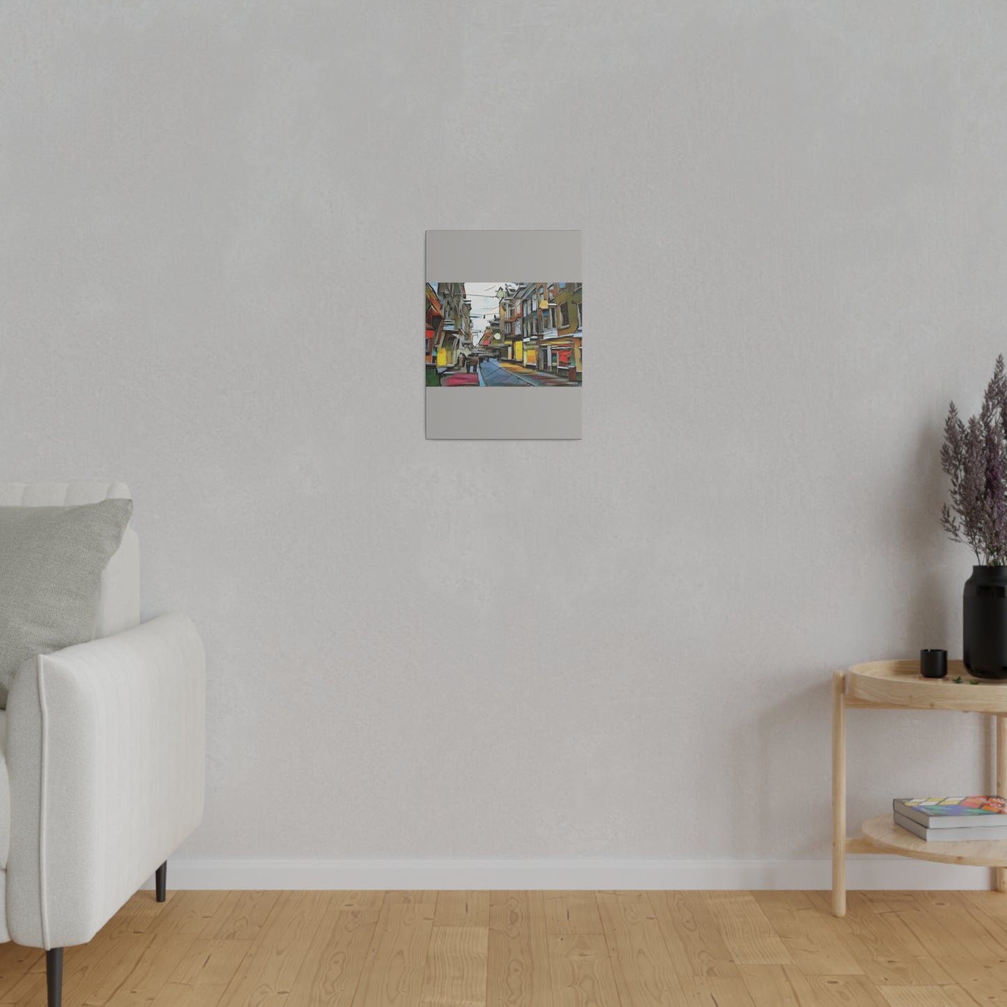 On The High Street Canvas Printify