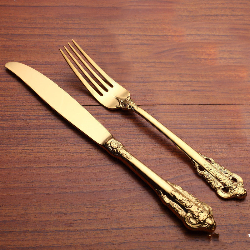 Stainless Steel Hotel Tableware Set