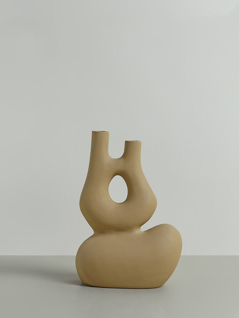 Ceramic Crafts Nordic Vase Decoration