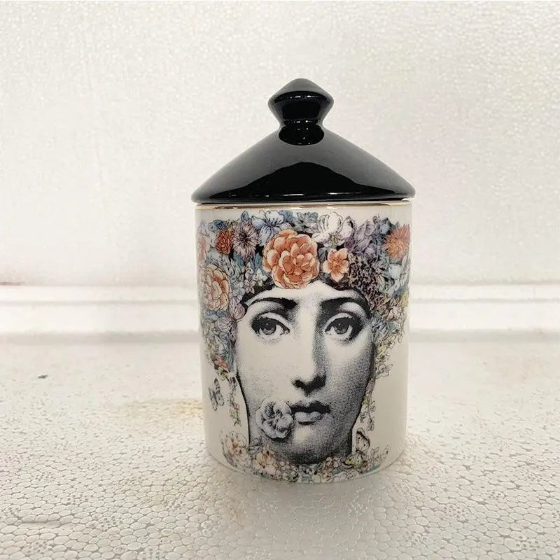 Art Face Jar //Decoration Ornaments - Londecor