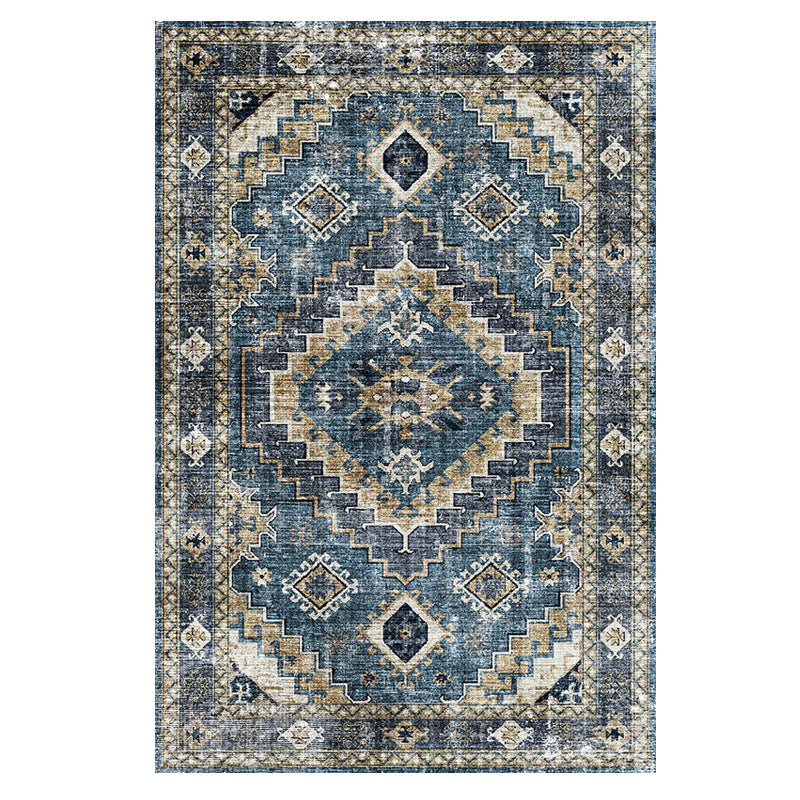 Ethnic Bedroom Persian Chenille Carpet