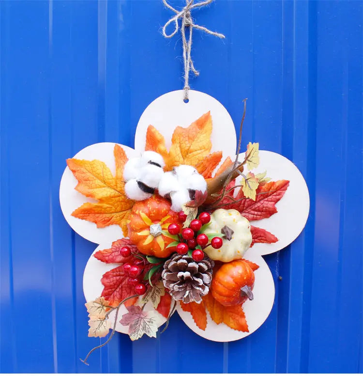 Halloween Autumn Leaf Garland Pumpkin Home Decor Londecor