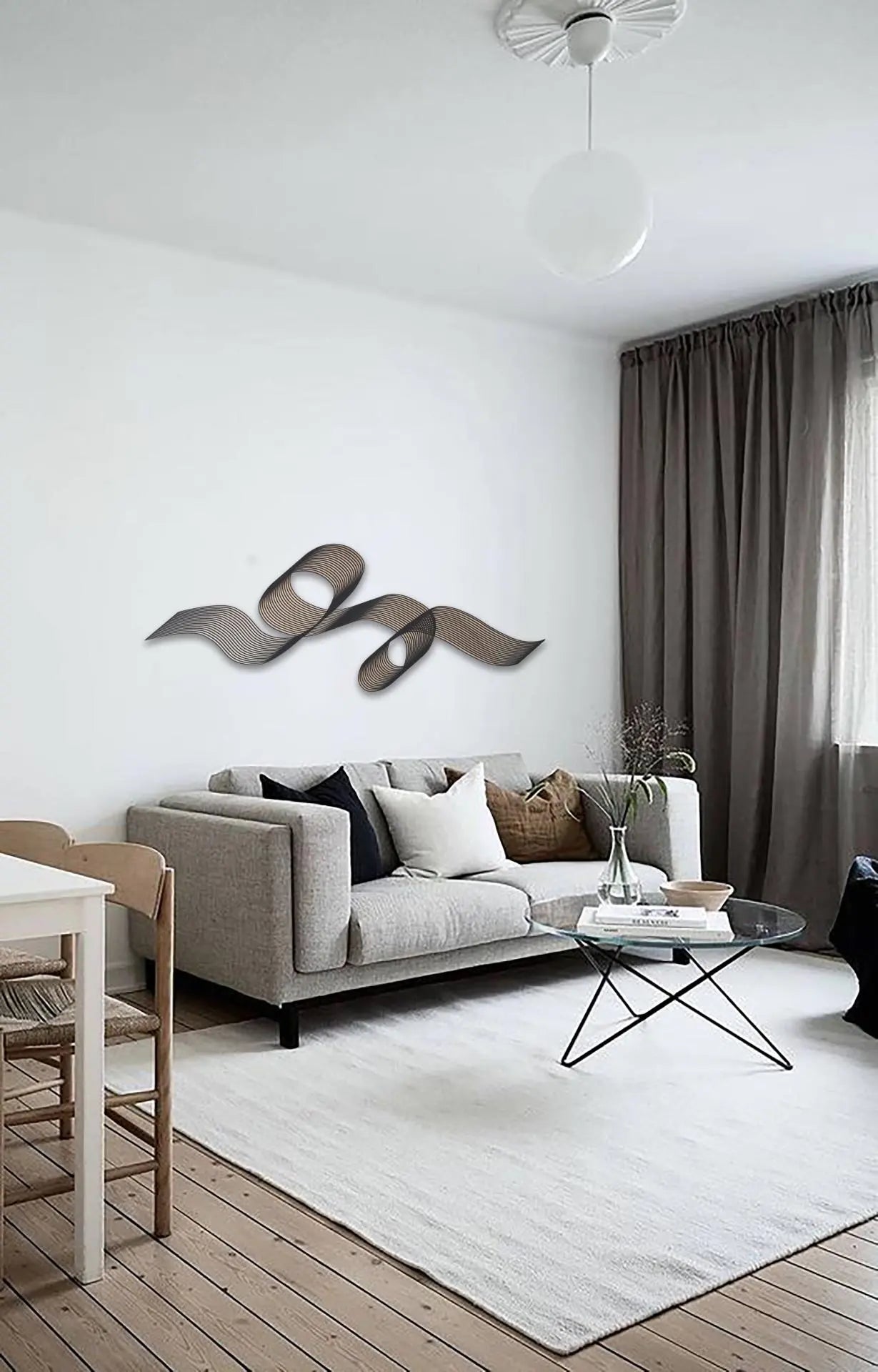 Wood Wall Art - Wooden Wave Panel - Home Decor - Layered Art Londecor