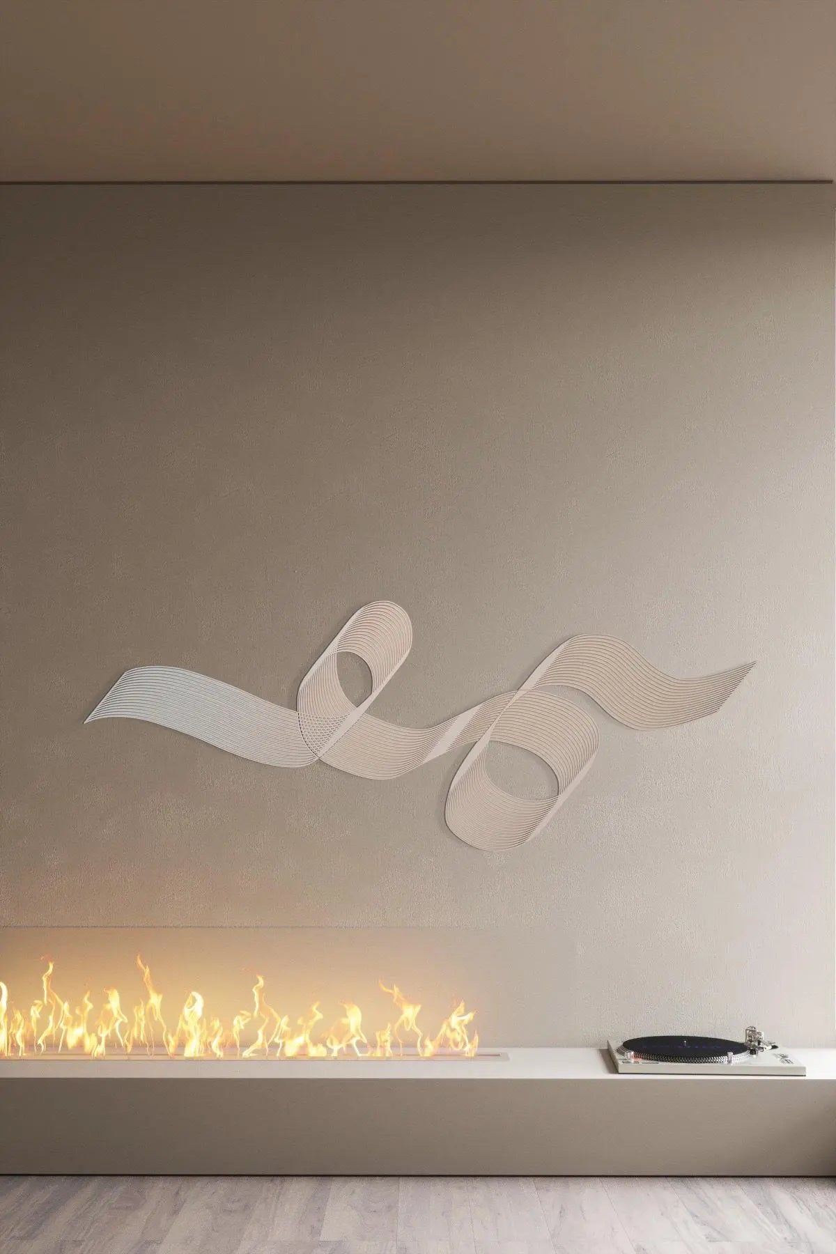 Wood Wall Art - Wooden Wave Panel - Home Decor - Layered Art Londecor