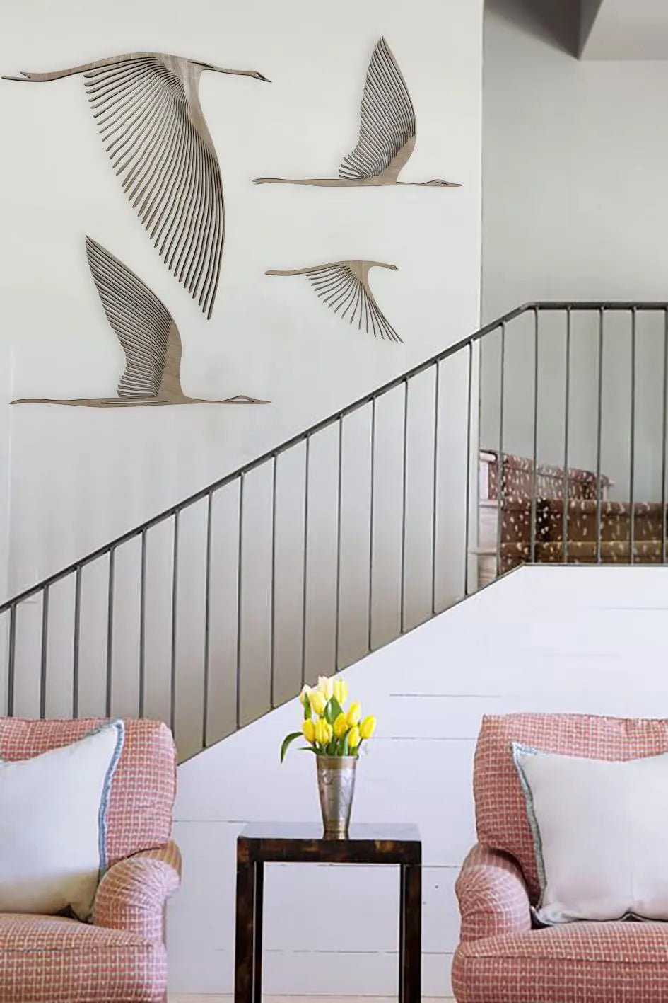 Wooden Bird Panels - Home Decor Londecor