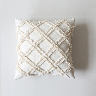 Cotton And Linen Art Designer Pillowcase