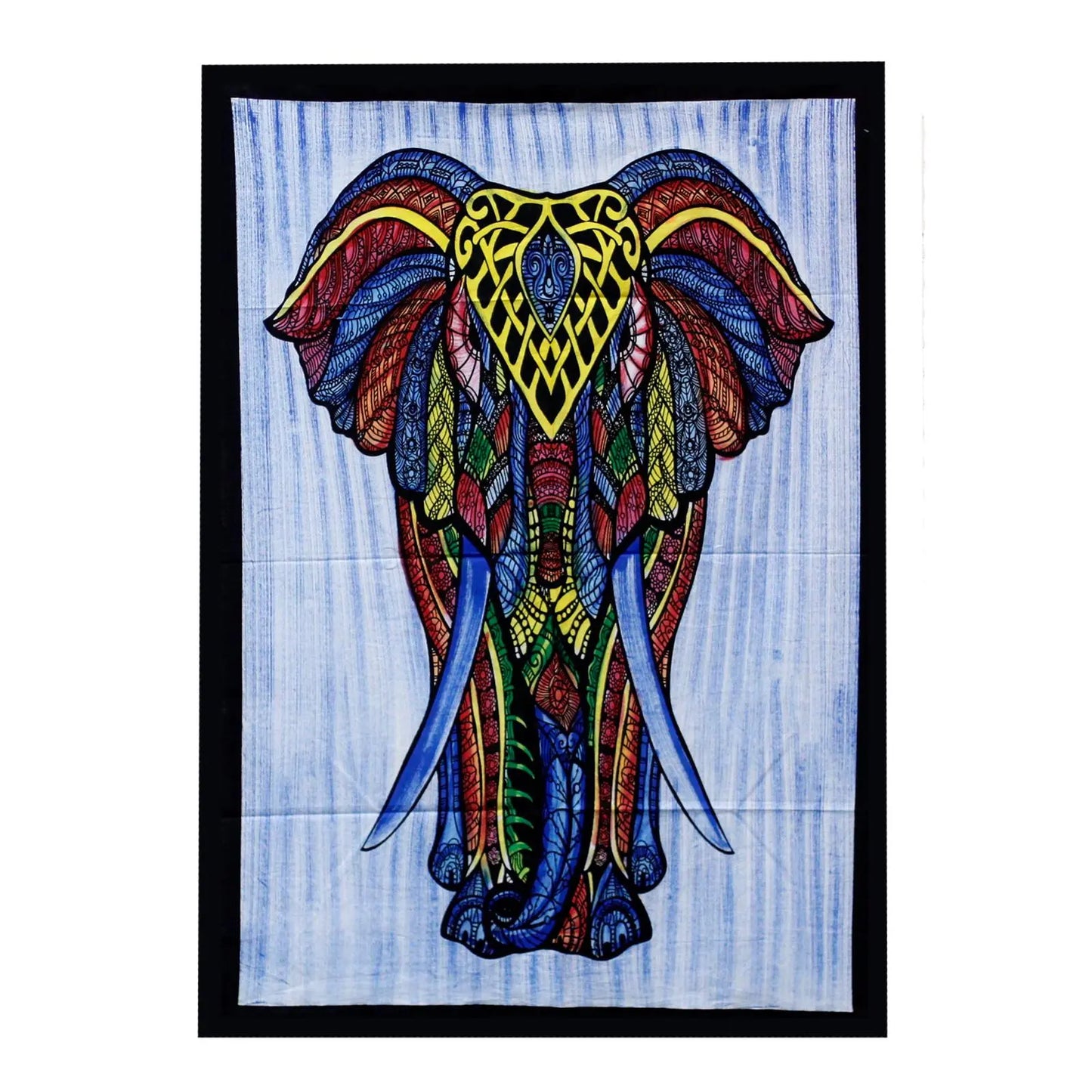 Handbrushed Cotton Wall Art - Elephant Londecor