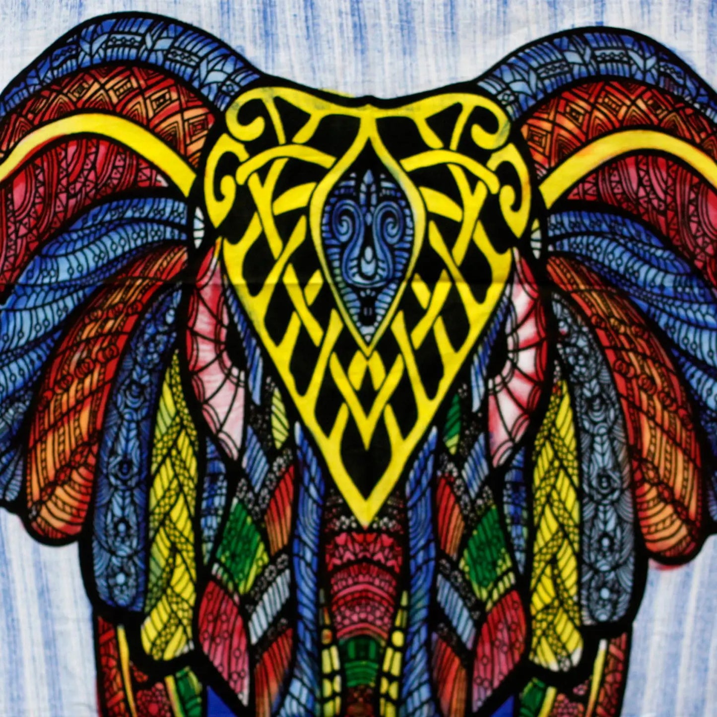 Handbrushed Cotton Wall Art - Elephant Londecor