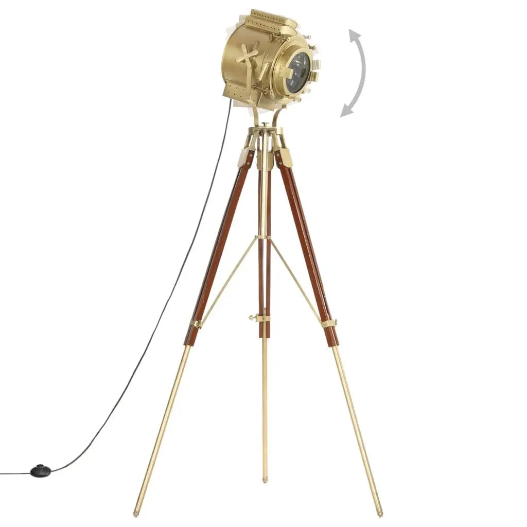 Tripod Floor Lamp Solid Mango Wood 193 cm Londecor