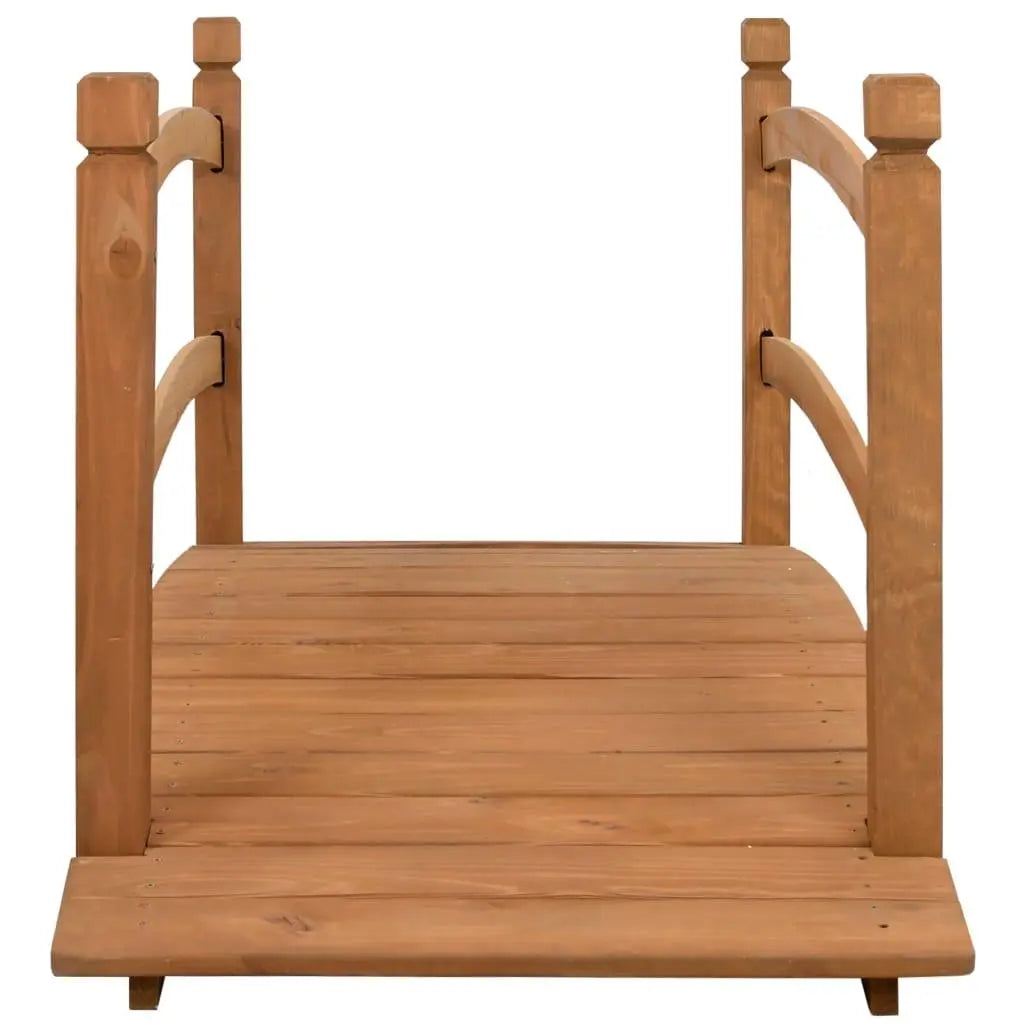 Garden Bridge 140x60x60 cm Solid Firwood Londecor