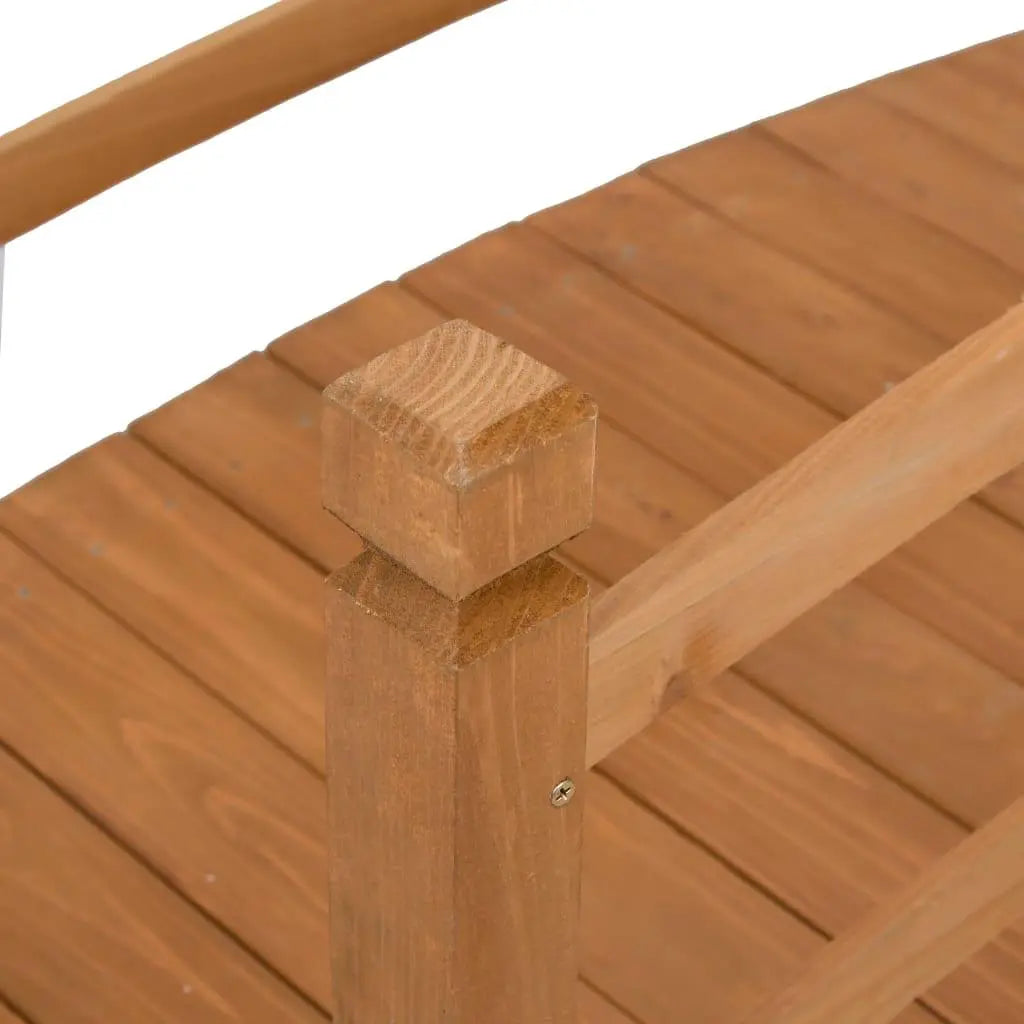 Garden Bridge 140x60x60 cm Solid Firwood Londecor