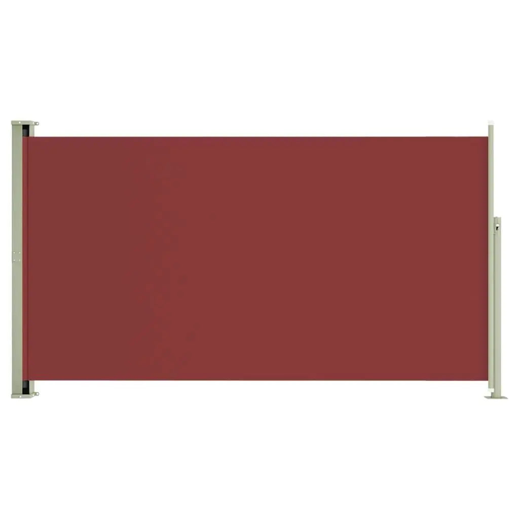 Patio Retractable Side Awning 170x300 cm Red Londecor