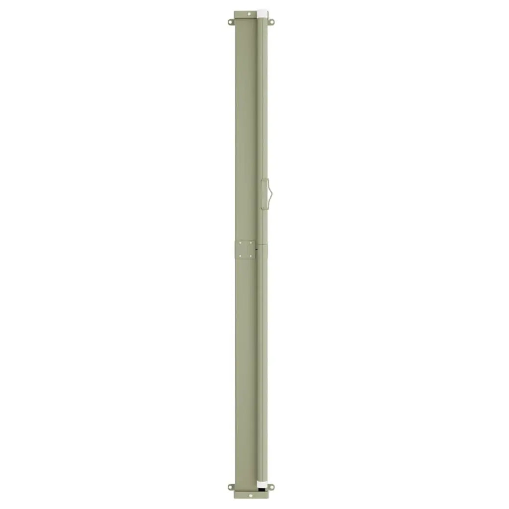 Patio Retractable Side Awning 140x600 cm Brown Londecor