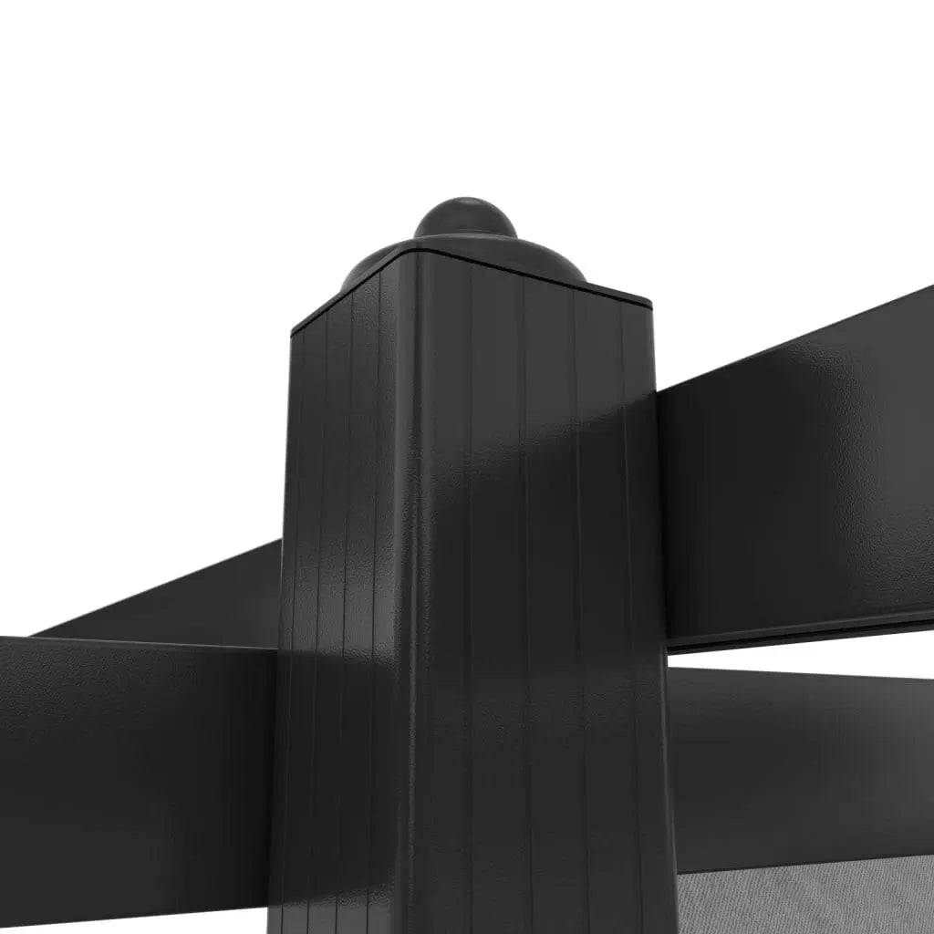 Garden Gazebo with Retractable Roof 4x3 m Anthracite Londecor