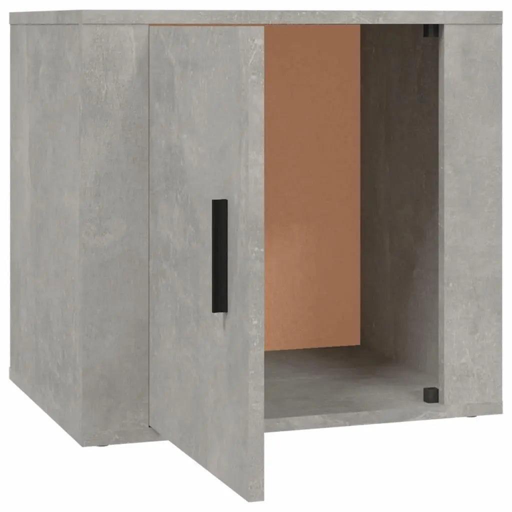 Bedside Cabinet Concrete Grey 50x39x47 cm - Londecor