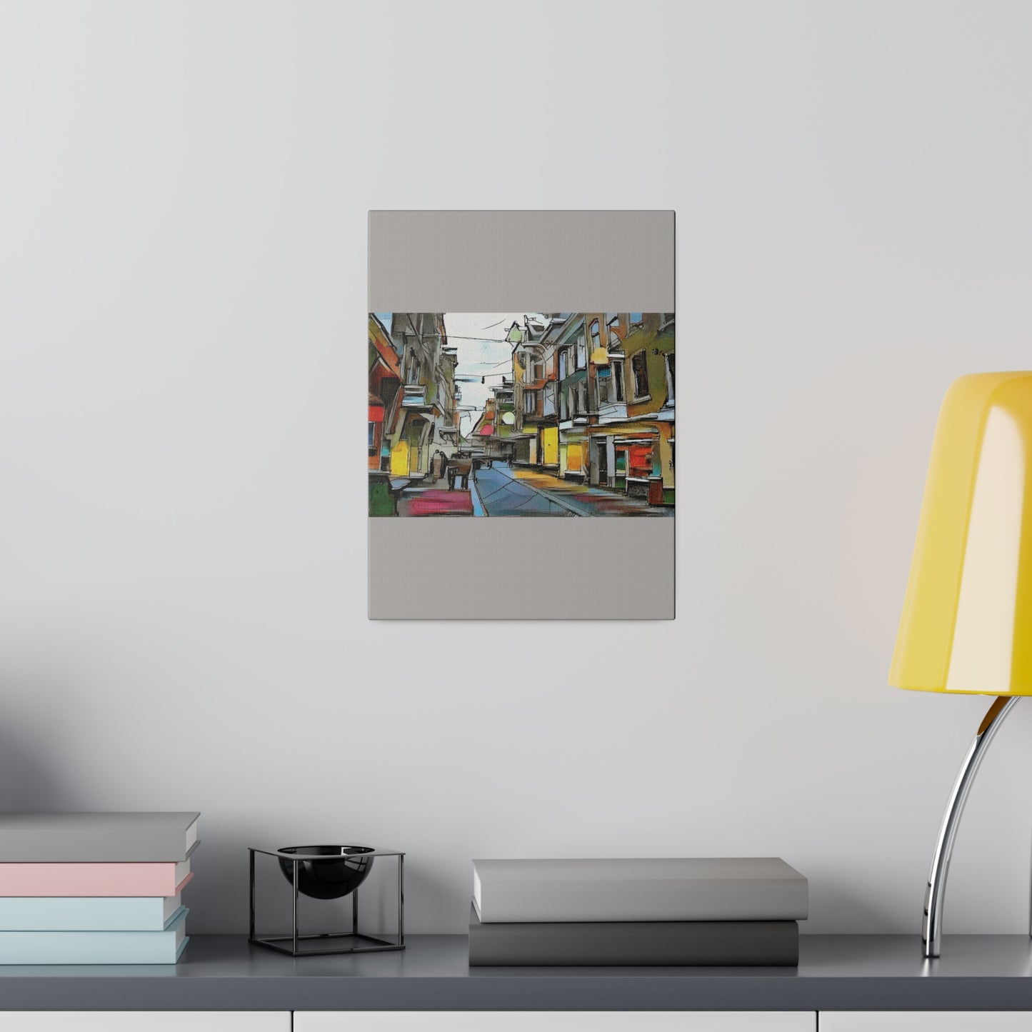 On The High Street Canvas Printify