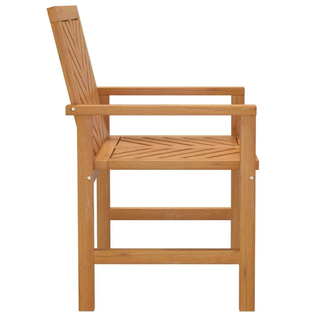 Garden Chairs 2 pcs Solid Wood Acacia Londecor