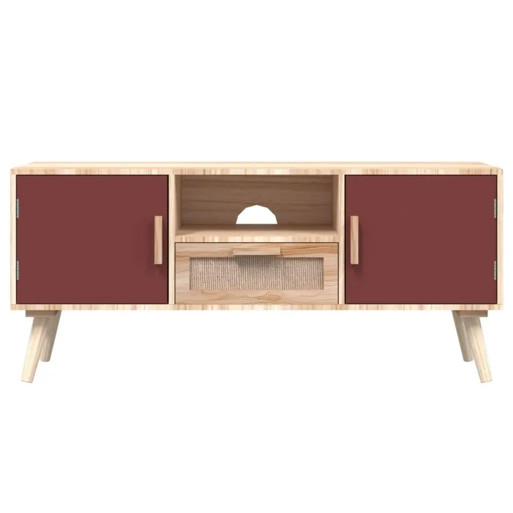 TV Cabinet with Doors 105x30x45 cm Wood Londecor