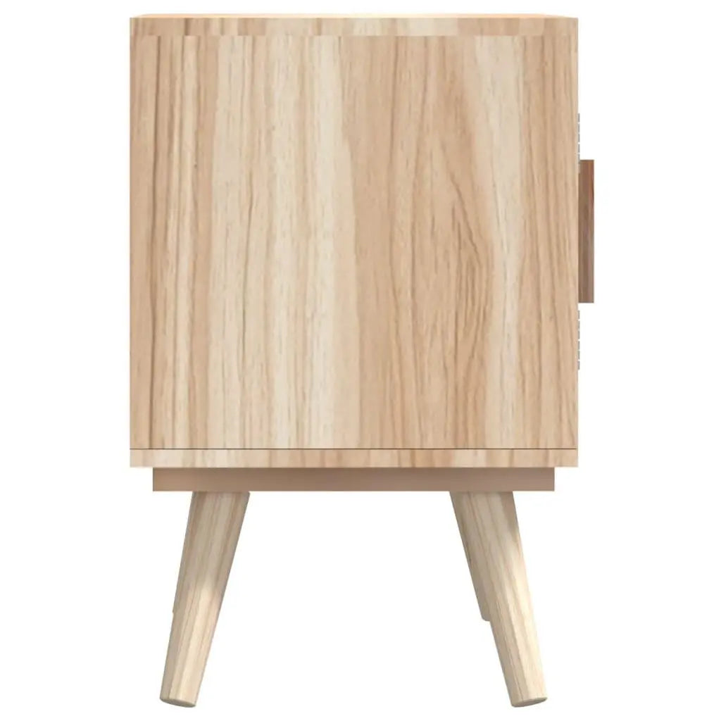 TV Cabinet with Doors 105x30x45 cm Wood Londecor