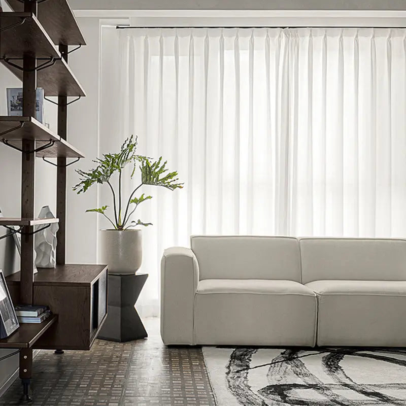 Modern Tofu Fabric Sofa - Luxurious Comfort for Your Living Space Londecor