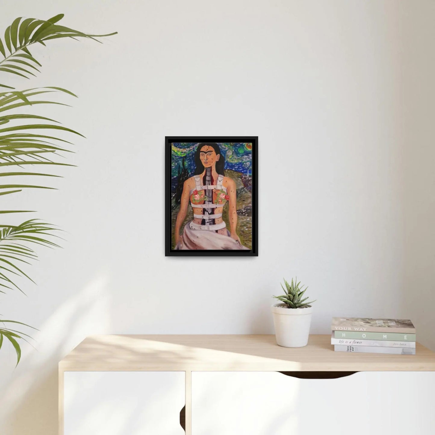 Canvas Wall Art Matte With Frame & Eco- Friendly FRIDA Londecor