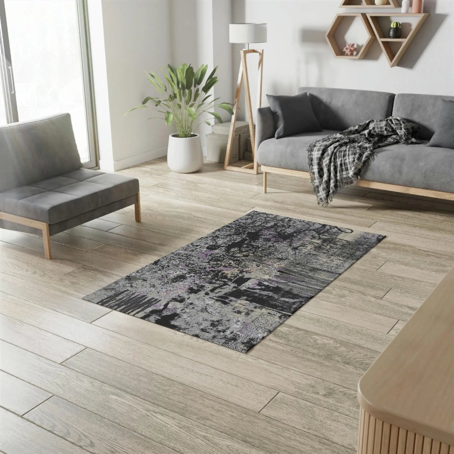 Rectangular - Minimal Rug Londecor