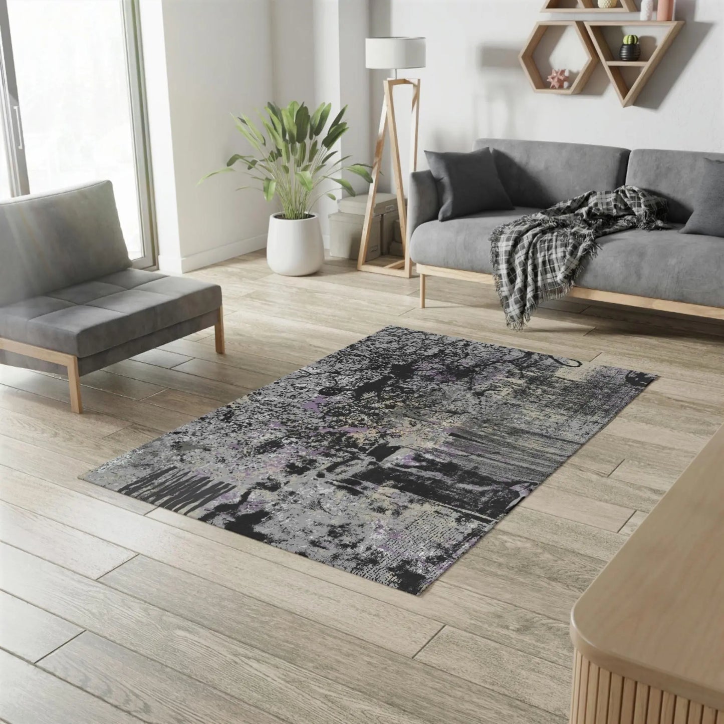 Rectangular - Minimal Rug Londecor