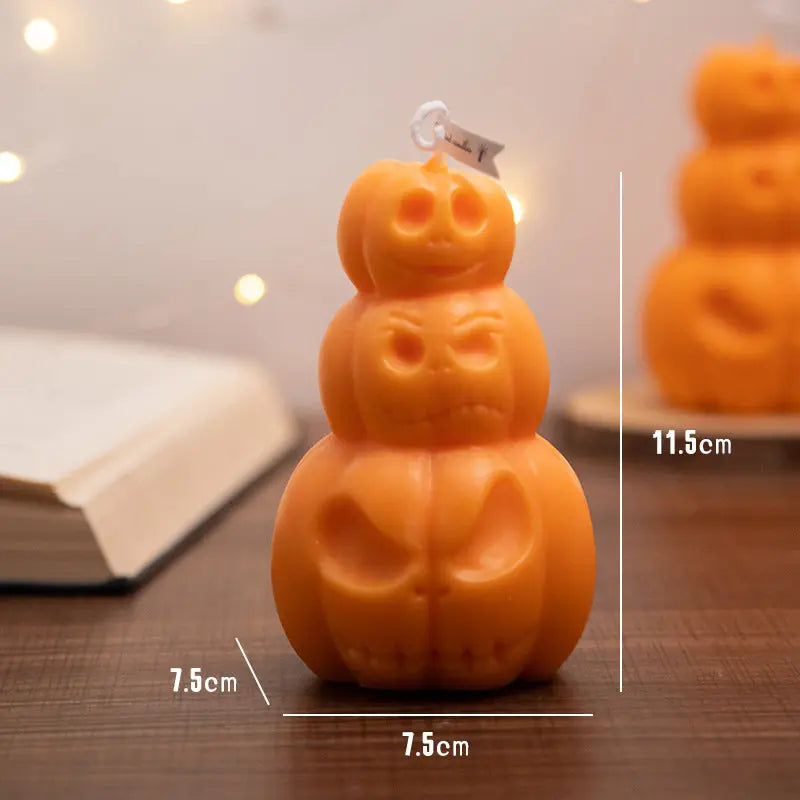 Halloween Pumpkin Candle Decoration Londecor