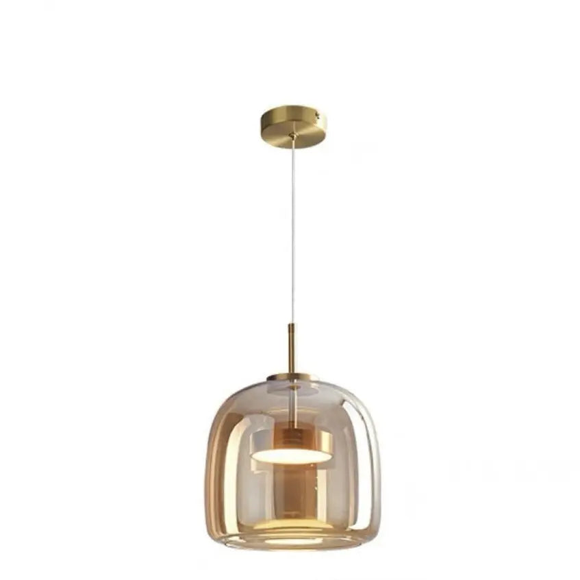 Italian Minimalist Glass Bedroom Bedside Chandelier Londecor