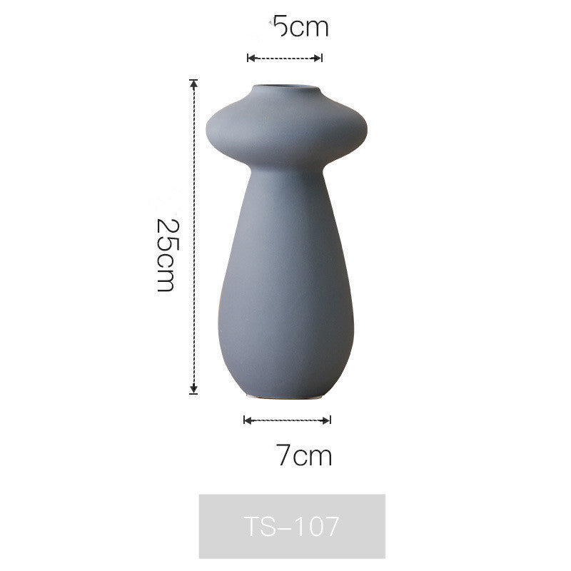 Nordic Ceramic Vase Decoration