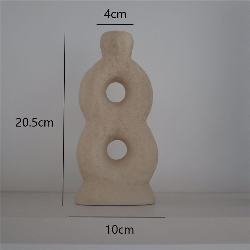 Plain Ceramic Vase Decoration