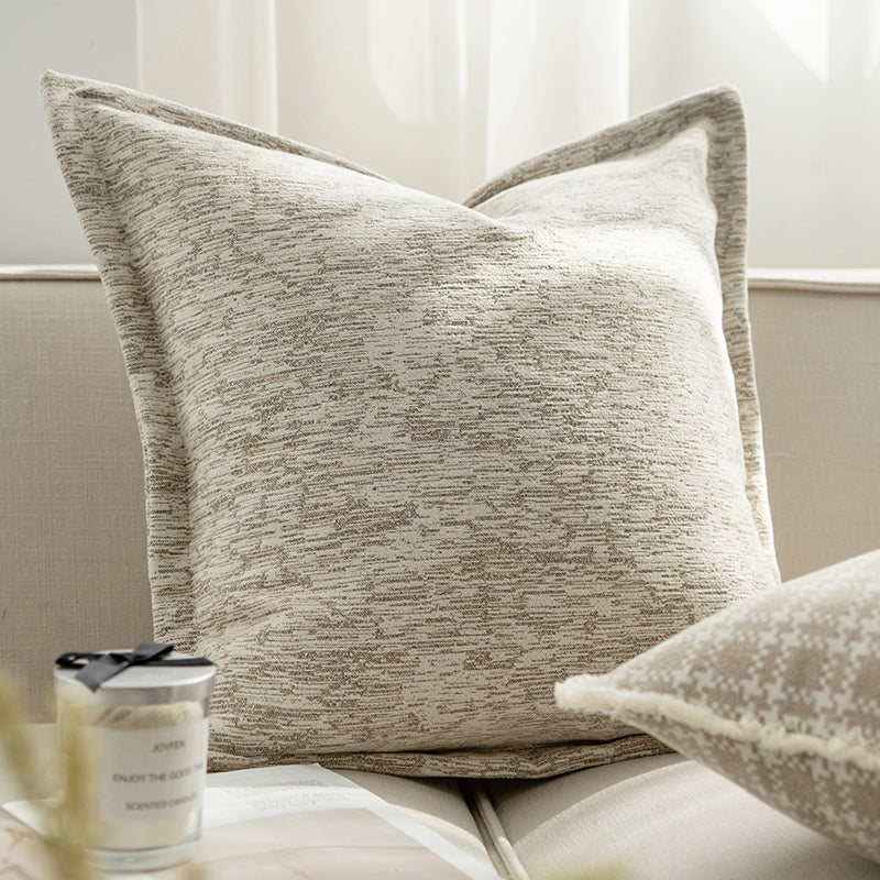 Oat Color Pillow Sitting Room Sofa Cushion Cover Londecor