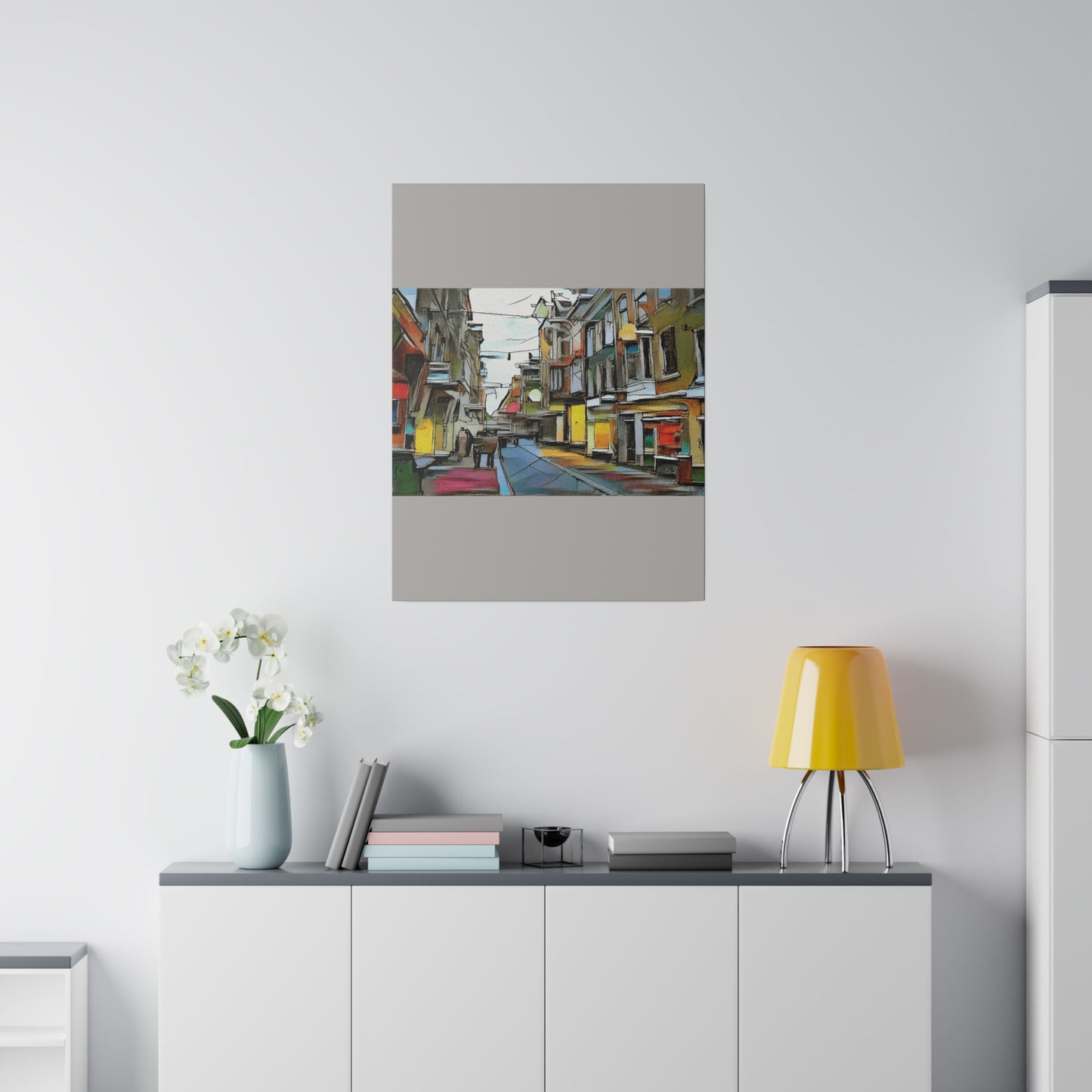 On The High Street Canvas Printify