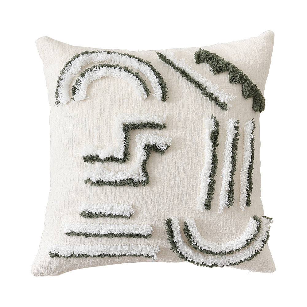 Line Tufting Sofa Pillow Cases Londecor