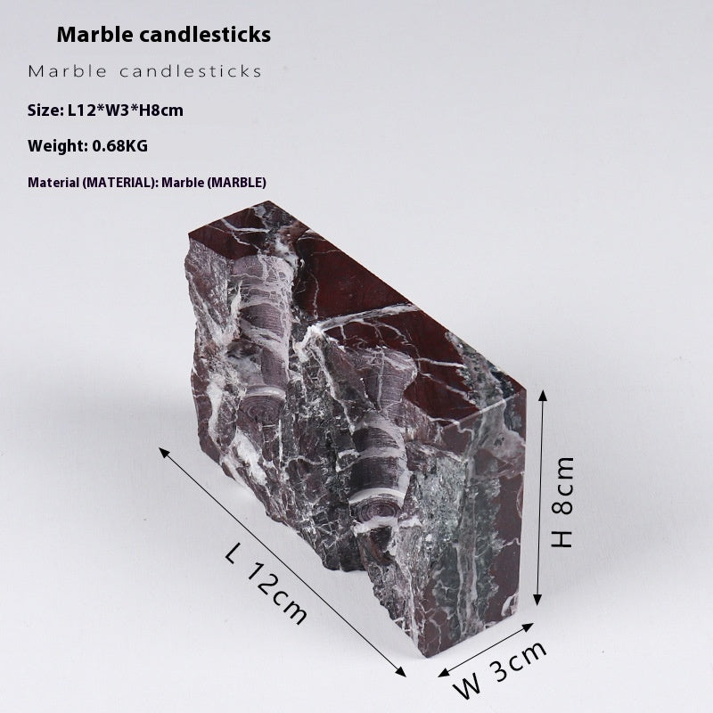 Product information: Material: Marble Size: yellow cave type a ZT0181HD, yellow cave type B ZT0182HD,Rosso Lepanto type a ZT0181ZL,Rosso Lepanto type B ZT0182ZL Process: Polishing Packing list: Candle Holder×1pc Product Image: Stone Candle Holder