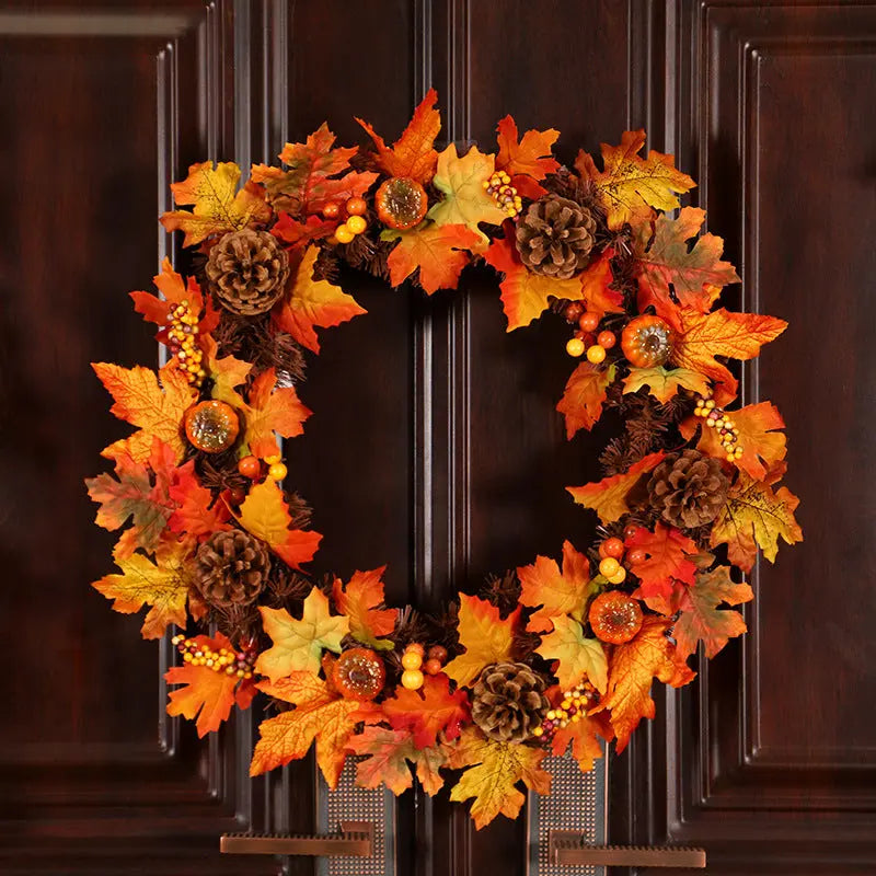 Halloween Autumn Leaf Garland Pumpkin Home Decor Londecor