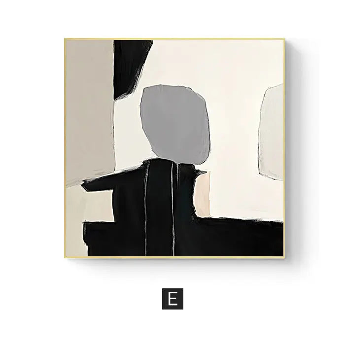 Beige Simple And Quiet Modern Minimalist Abstract Decorative Painting Londecor