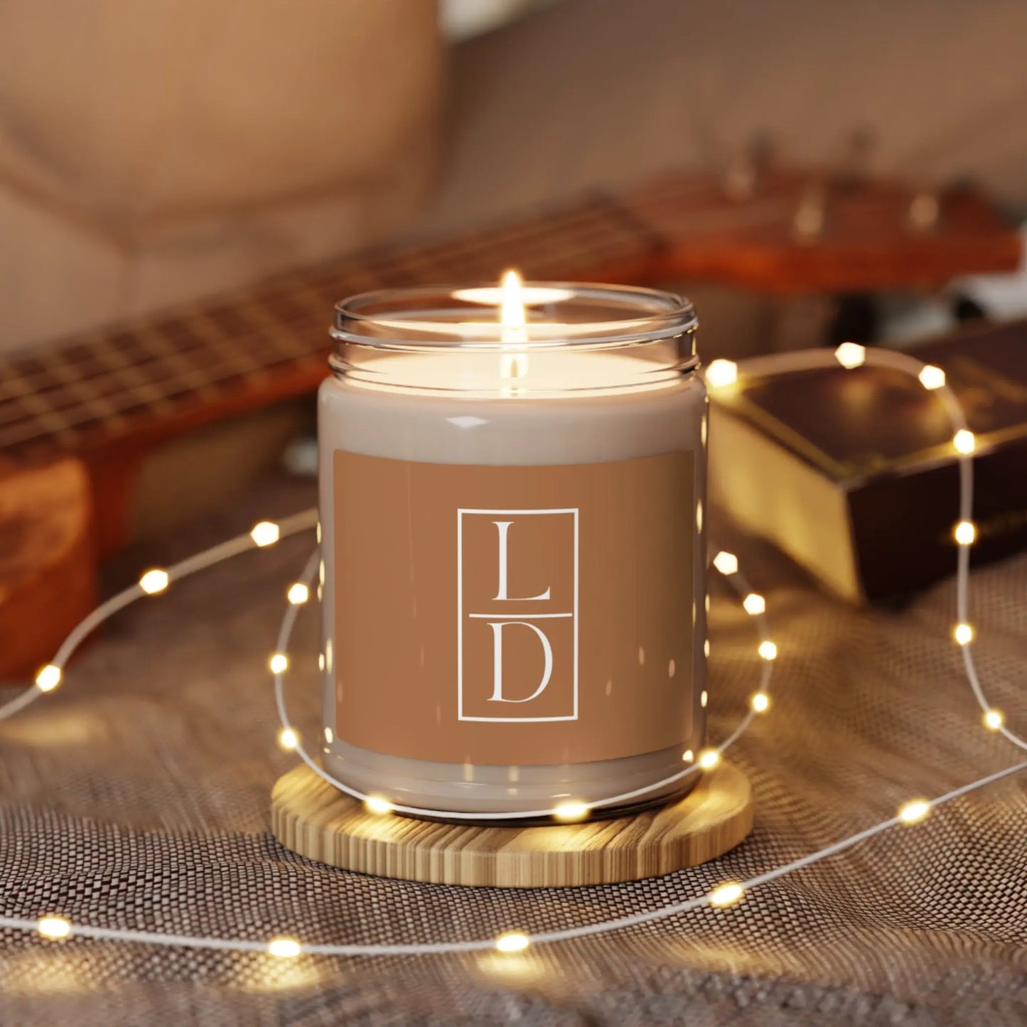 Londecor Scented Soy Candle, 9oz Printify