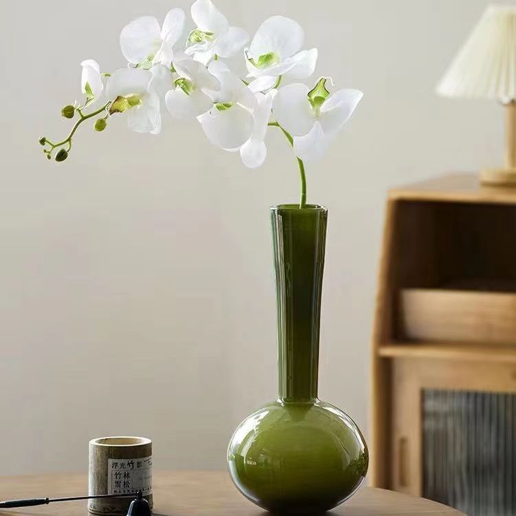 French Antique Glass Vase Londecor