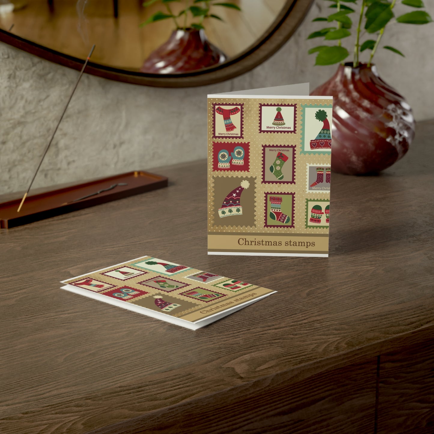 Christmas Cards (1, 10, 30, and 50pcs) Printify